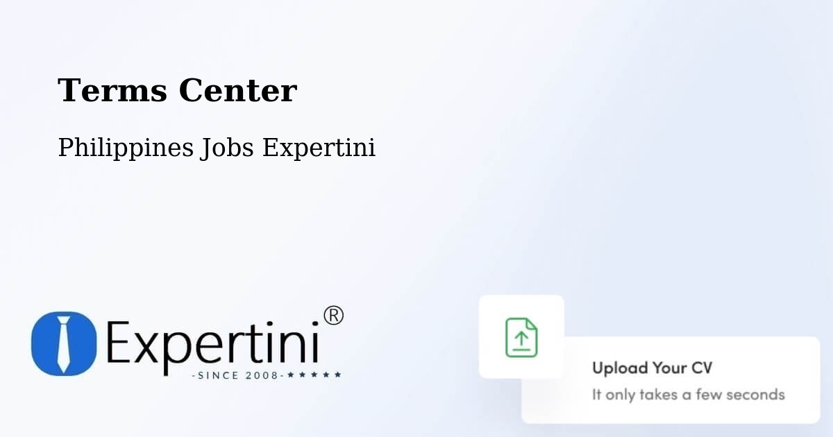 Terms of Service – Bobonan - Philippines Jobs Expertini